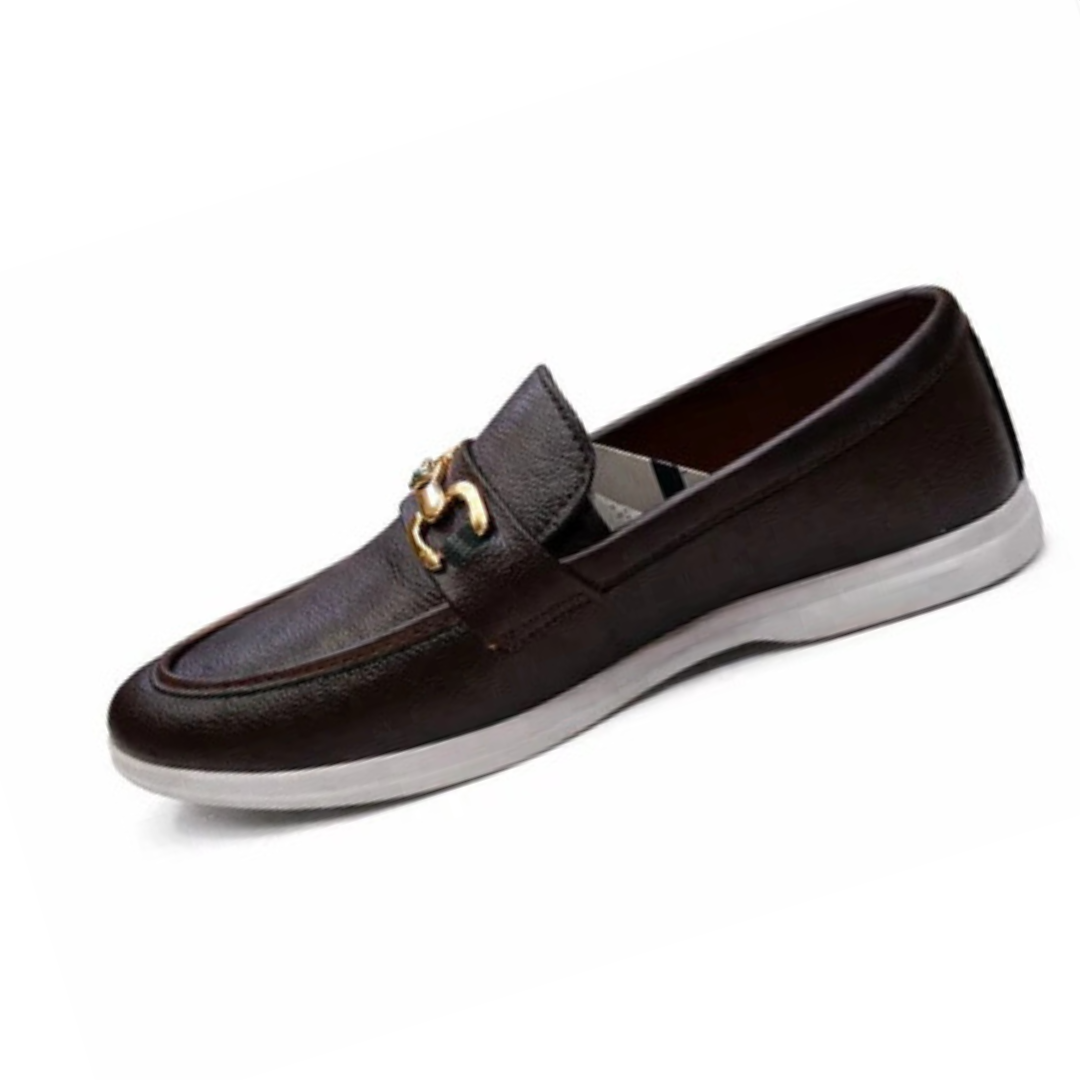 Men’s Premium Chain Loafers – Classic Formal & Smart Casual Shoes