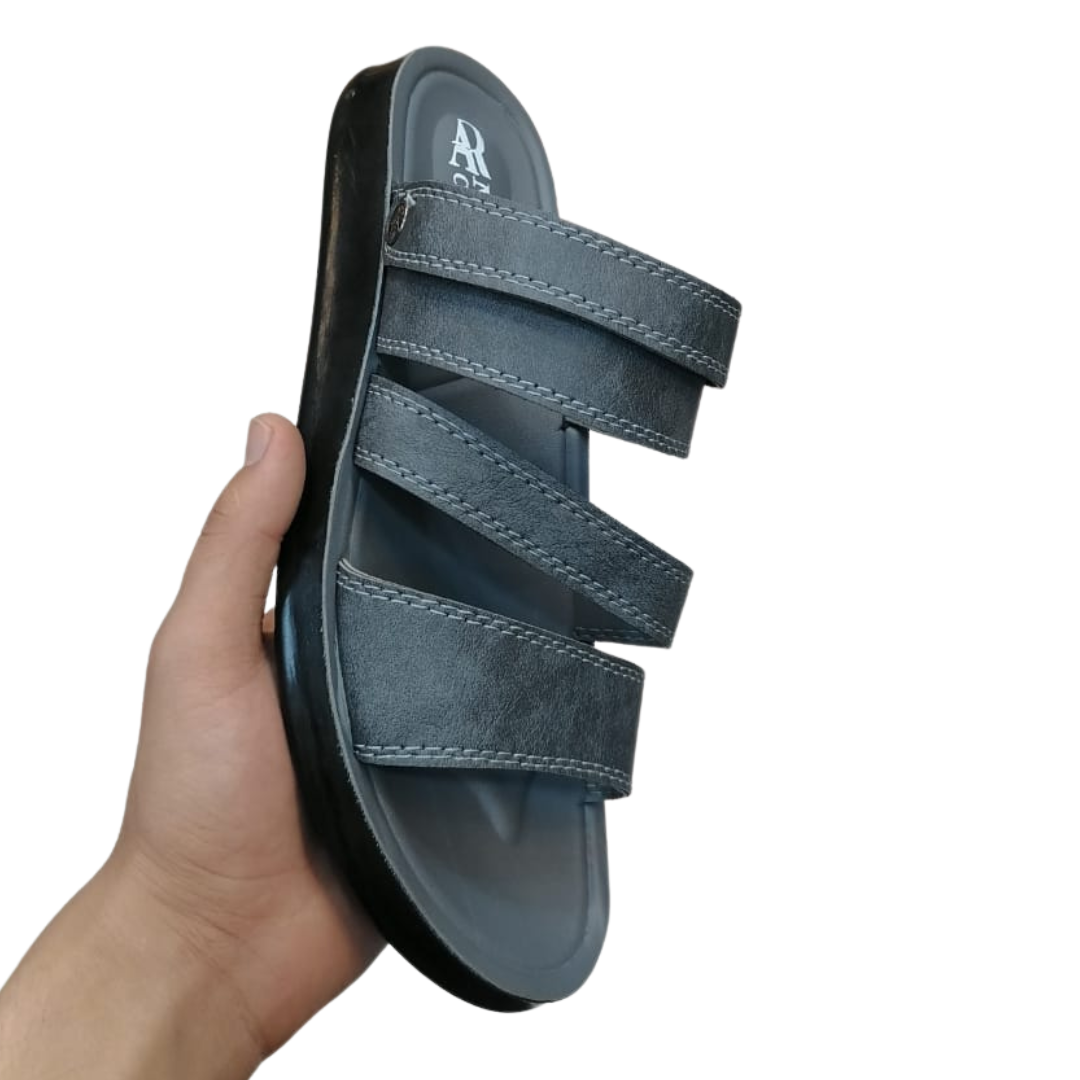 2-in-1 Men’s Slipper & Sandal – Adjustable Back Strap | Comfortable Daily Wear