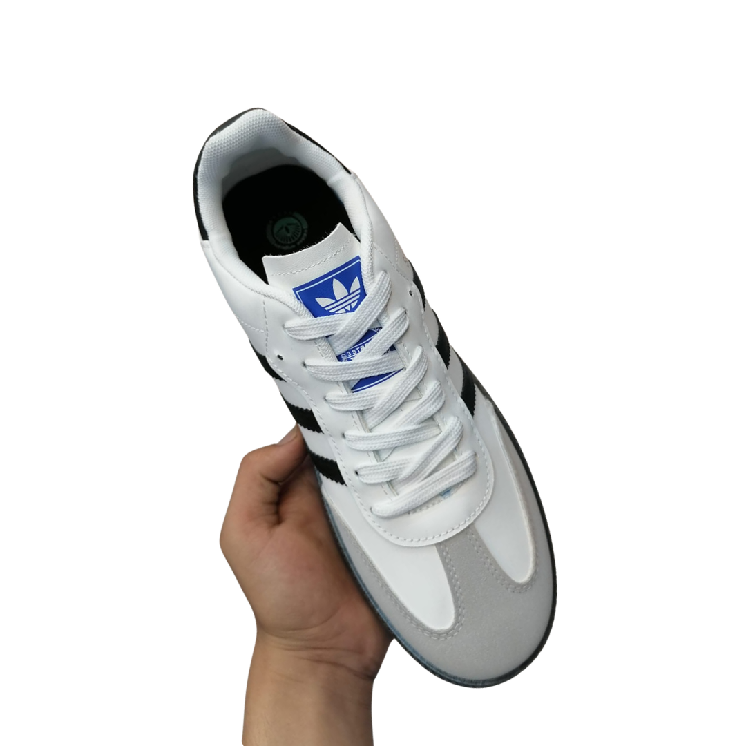 Samba Style Men's Casual Sneakers – Lightweight Lace-Up Comfort Shoes