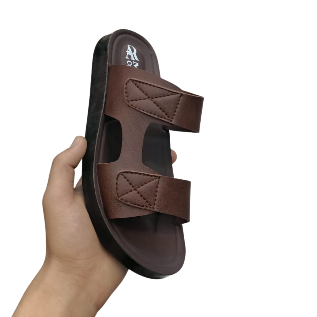 Soft PU Slipper for Men – Comfortable Casual & Shalwar Qameez Wear