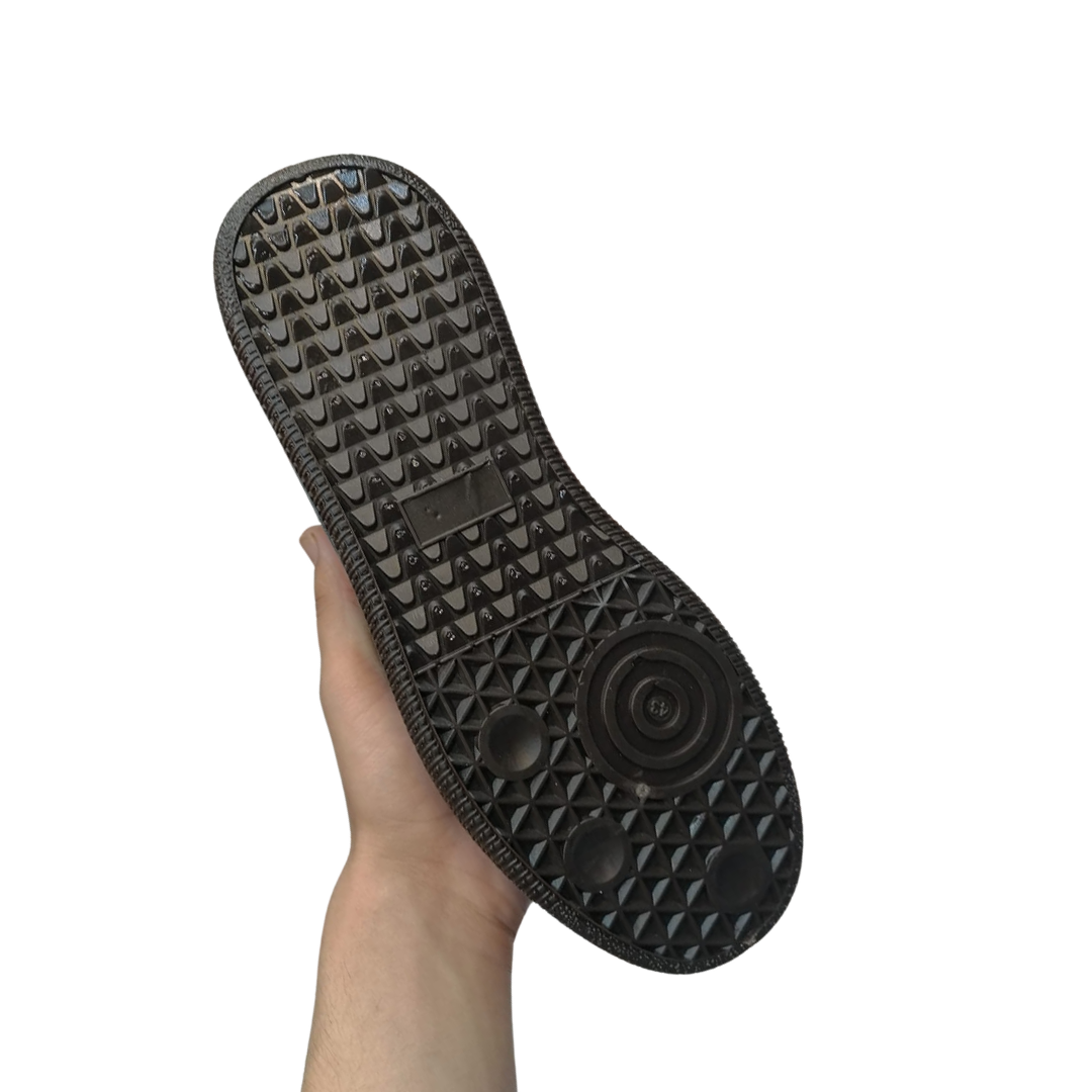 Samba Style Men's Casual Sneakers – Lightweight Lace-Up Comfort Shoes