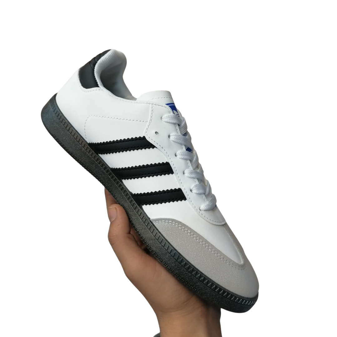 Samba Style Men's Casual Sneakers – Lightweight Lace-Up Comfort Shoes