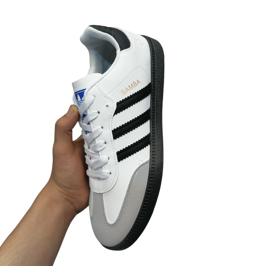 Samba Style Men's Casual Sneakers – Lightweight Lace-Up Comfort Shoes