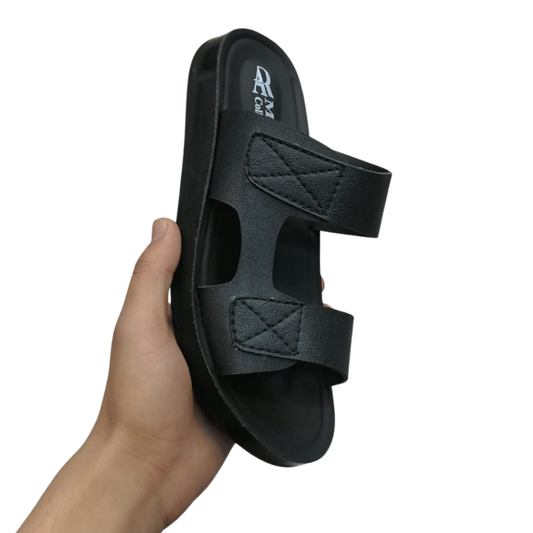 Soft PU Slipper for Men – Comfortable Casual & Shalwar Qameez Wear