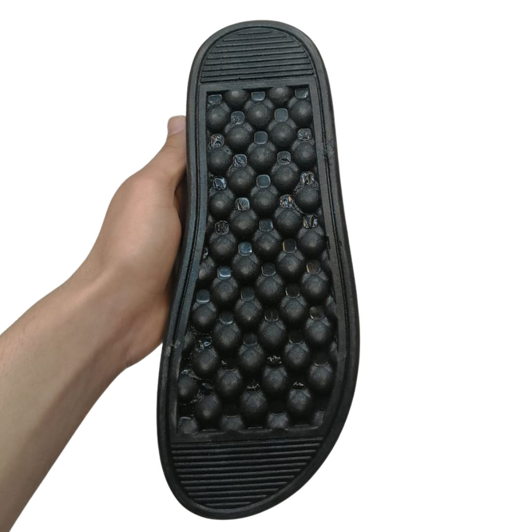 Soft PU Men’s Slipper – Comfortable Casual & Shalwar Qameez Wear