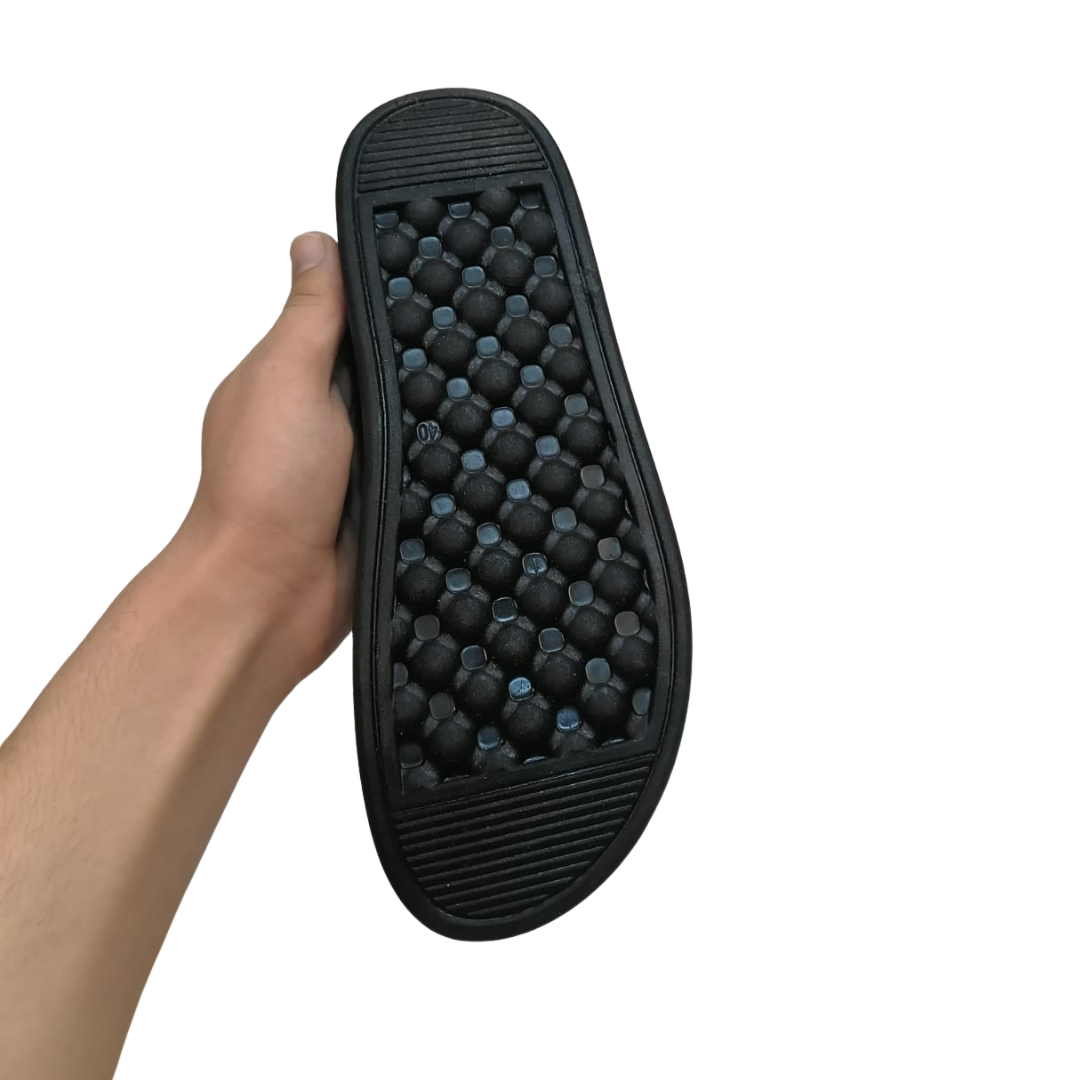 Men’s Rexine Slippers – Soft PU Sole (303K)