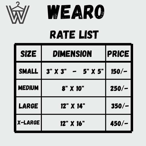 Wearo Custom DTF Prints