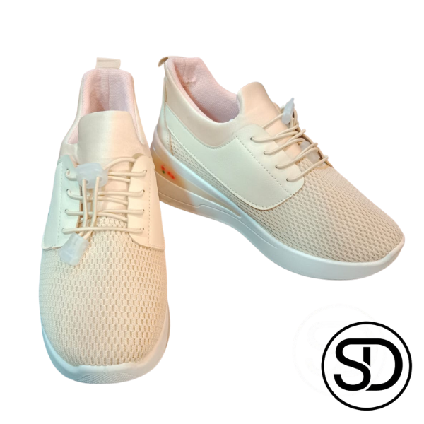 Women’s Lightweight Sports Sneakers – Breathable, Cushioned & Stylish (IBS 55)