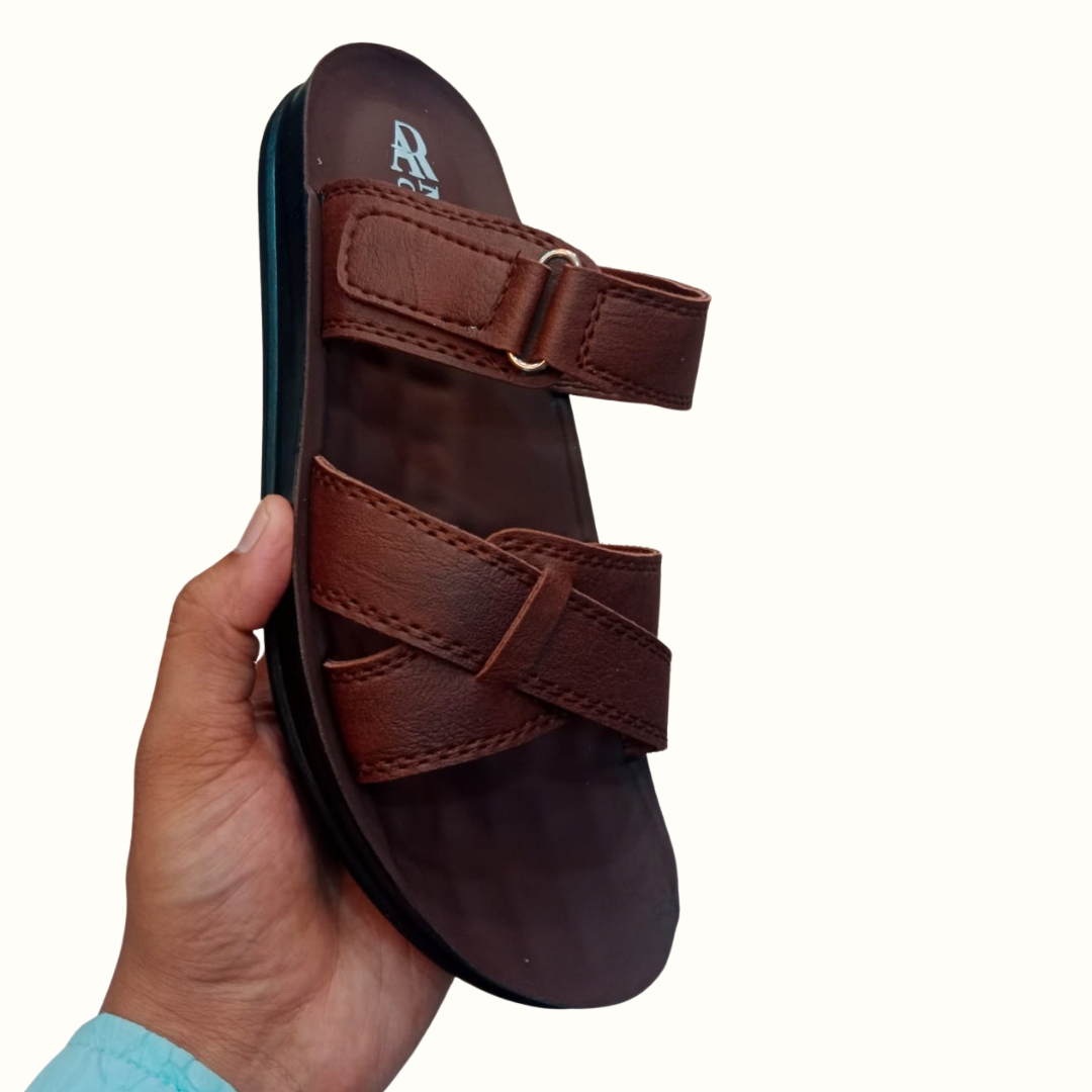 Soft Casual Men's Slipper – Comfortable Daily Wear for Shalwar Qameez | StyleDeal