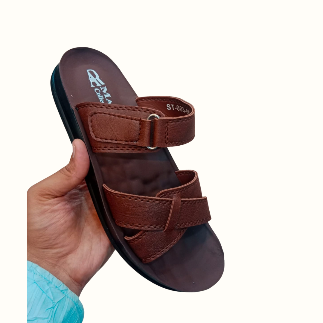 Soft Casual Men's Slipper – Comfortable Daily Wear for Shalwar Qameez | StyleDeal