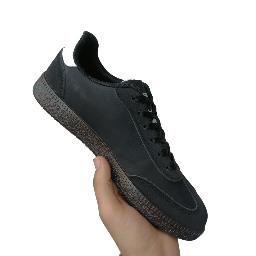 Samba Style Men's Casual Sneakers – Lightweight Lace-Up Comfort Shoes