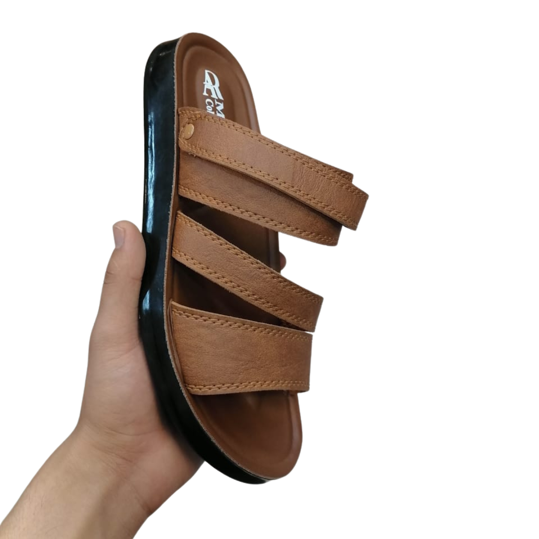 2-in-1 Men’s Slipper & Sandal – Adjustable Back Strap | Comfortable Daily Wear