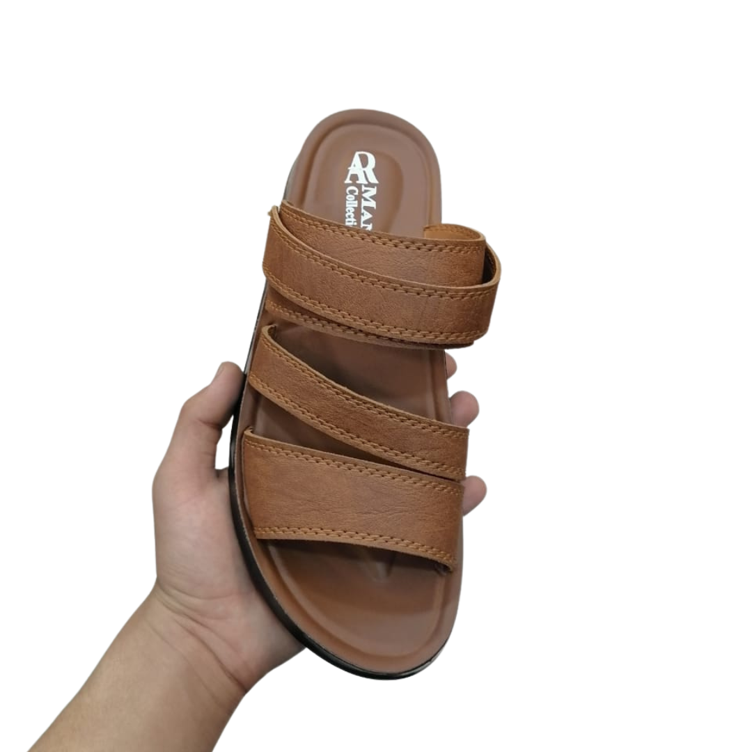 2-in-1 Men’s Slipper & Sandal – Adjustable Back Strap | Comfortable Daily Wear