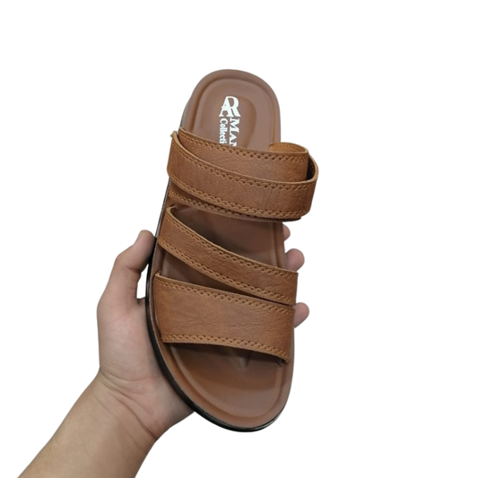2-in-1 Men’s Slipper & Sandal – Adjustable Back Strap | Comfortable Daily Wear