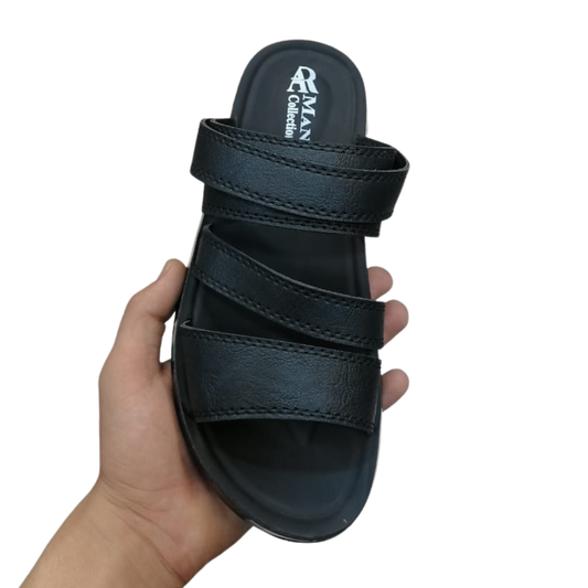 2-in-1 Men’s Slipper & Sandal – Adjustable Back Strap | Comfortable Daily Wear