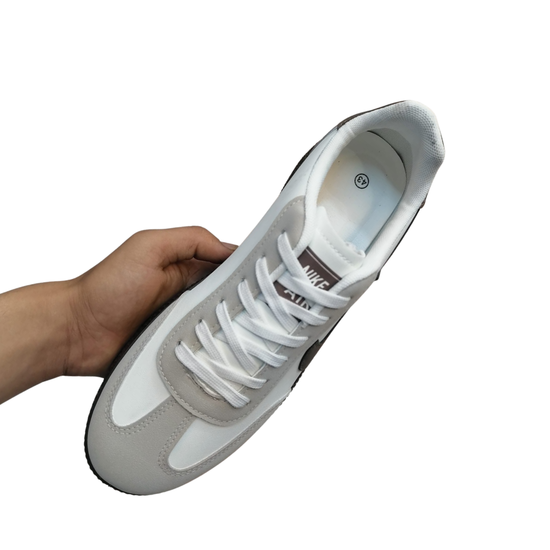 Samba Style Men's Casual Sneakers – Lightweight Lace-Up Comfort Shoes