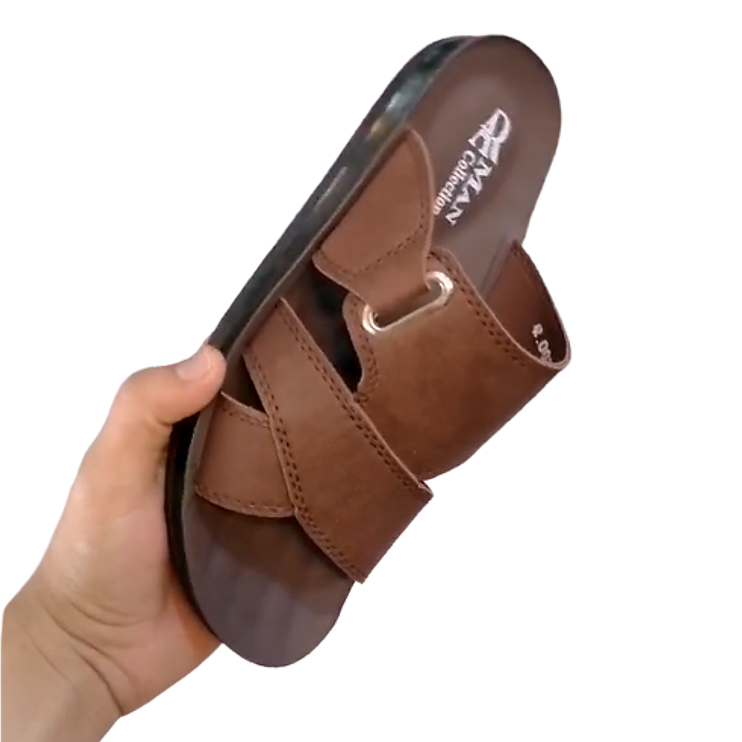 Men’s Rexine Slippers – Soft PU Sole (303K)