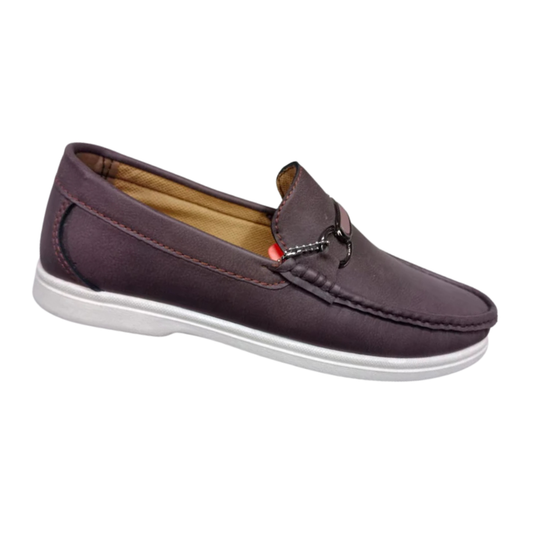 Style Deal Men’s Premium Textured Grey Loafers – Elegant Handcrafted Slip-On Shoes for Men | StyleDeal.pk