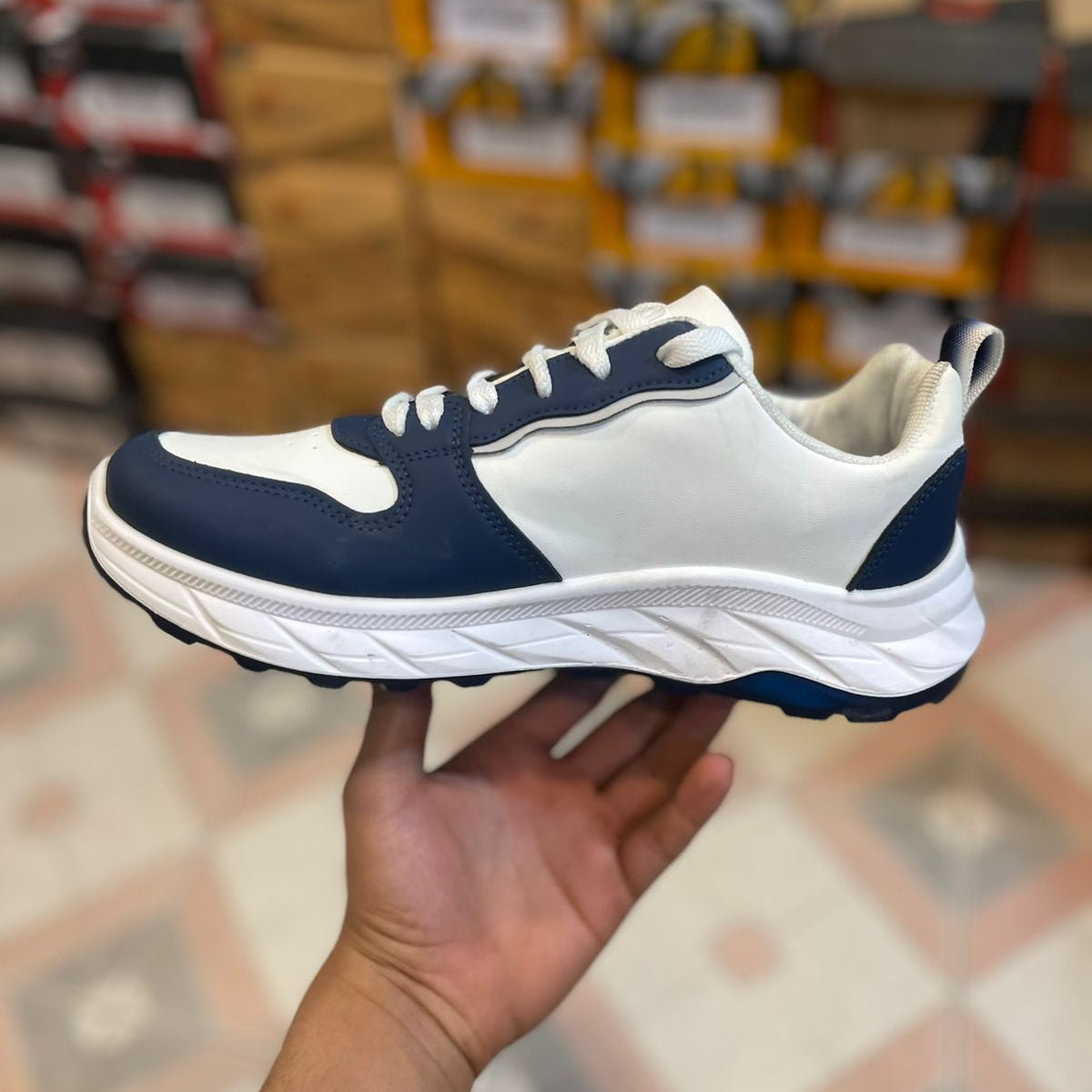 AeroFlex Men’s Casual Sneakers – Cushioned Sole Comfortable Daily Wear Shoes