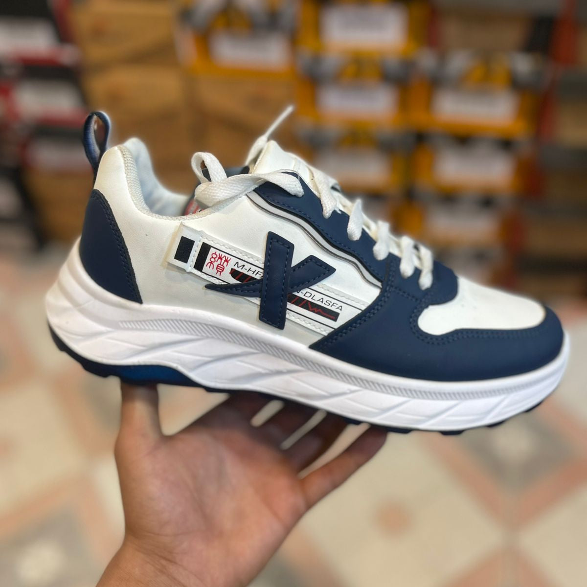 AeroFlex Men’s Casual Sneakers – Cushioned Sole Comfortable Daily Wear Shoes