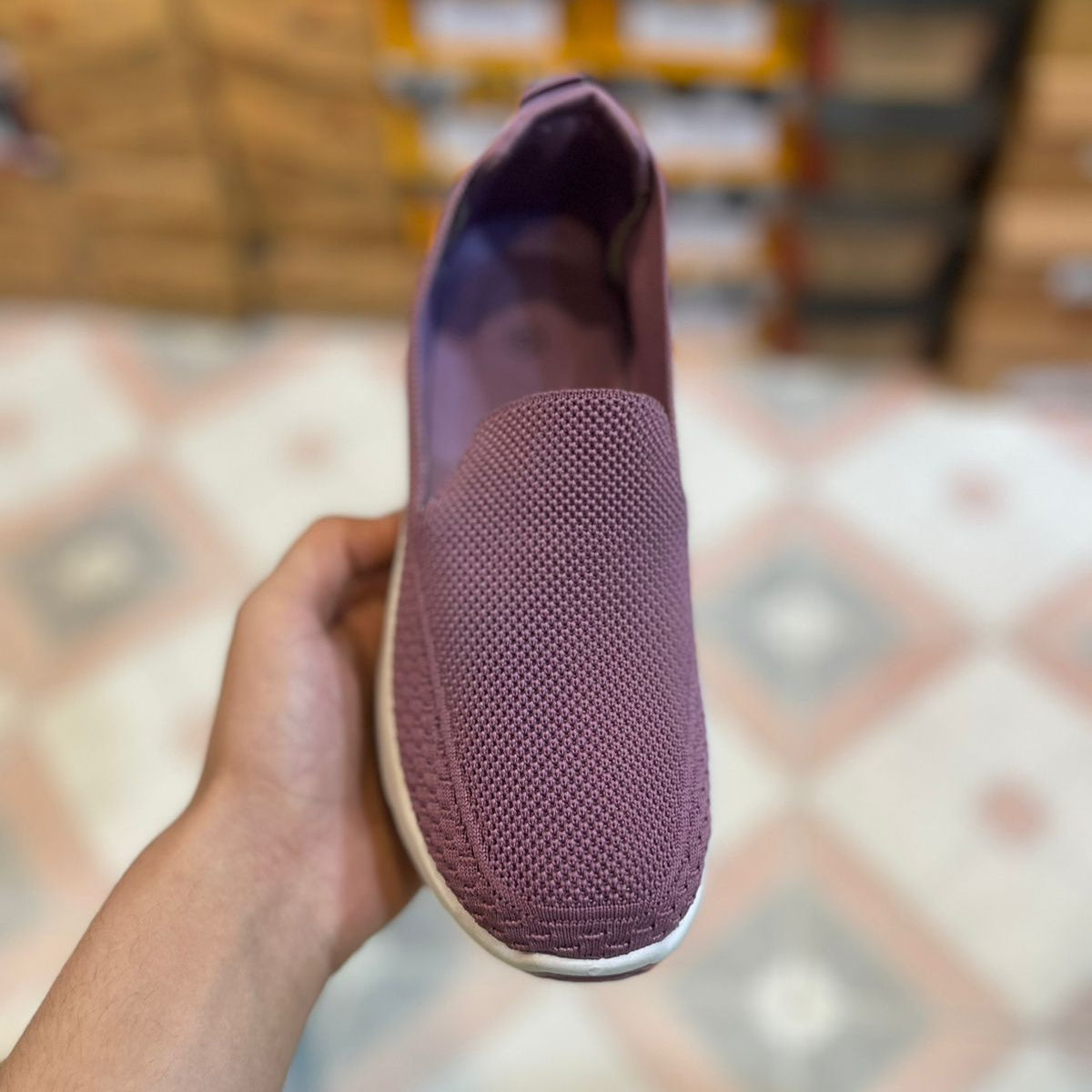 Women’s Air Cushion Slip-On Sneakers – Lightweight Casual & Daily Wear Shoes