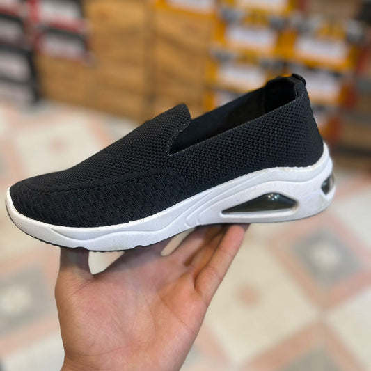 Women’s Air Cushion Slip-On Sneakers – Lightweight Casual & Daily Wear Shoes