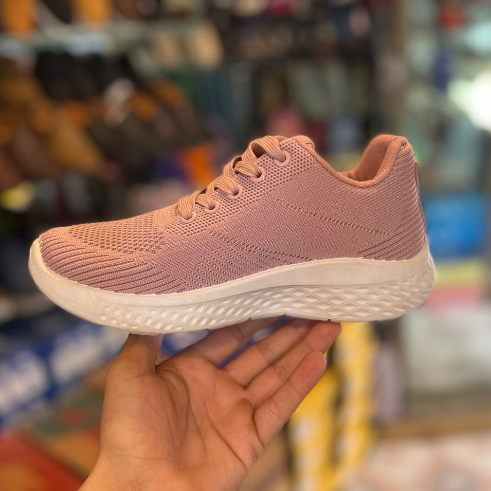 Women’s Lightweight Knit Sneakers – Soft Sole Casual & Daily Wear Shoes