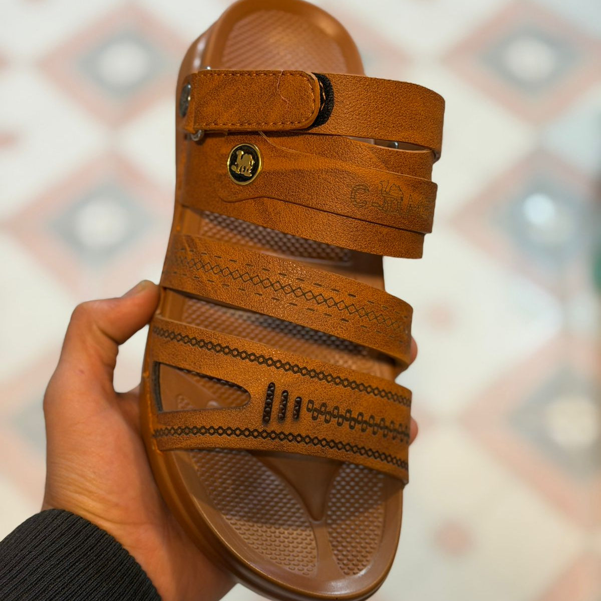 KAR 960 Men’s Casual Comfort Sandals – Adjustable Straps & Soft Sole